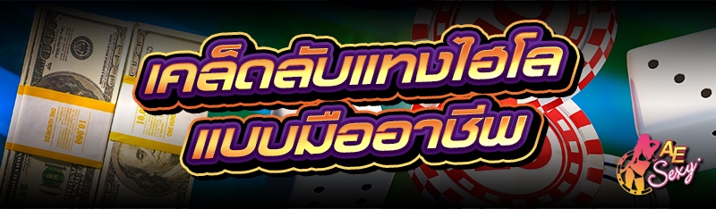 เคล็ดลับแทงไฮโลแบบมืออาชีพ