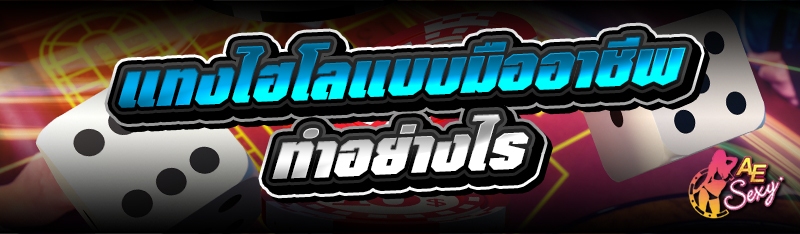 แทงไฮโลแบบมืออาชีพ